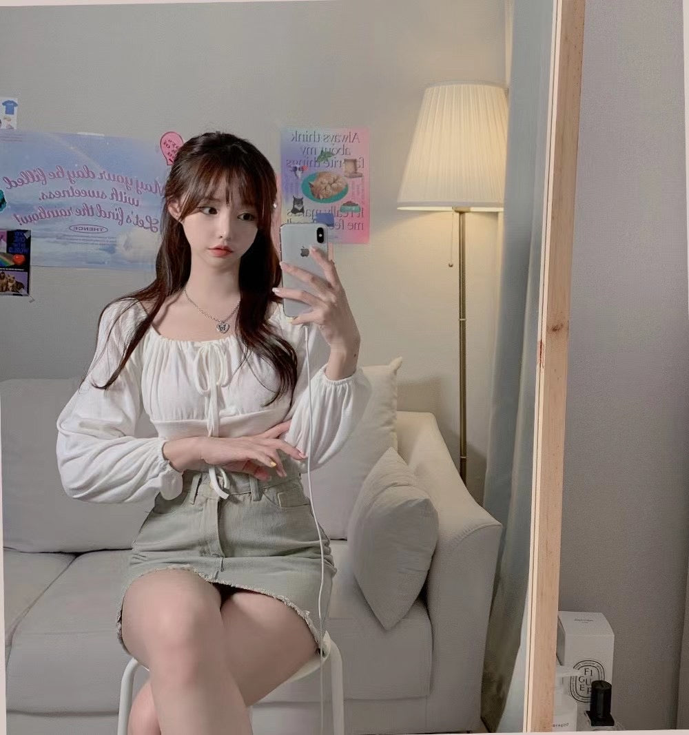 綁帶蝴蝶結Top