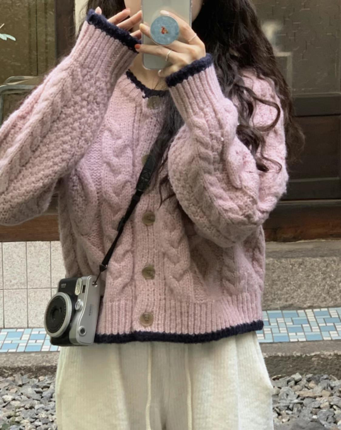 Doughnut Twist Cardigans