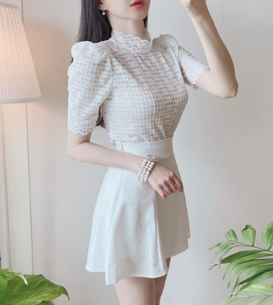 Romantic Woven Blouse