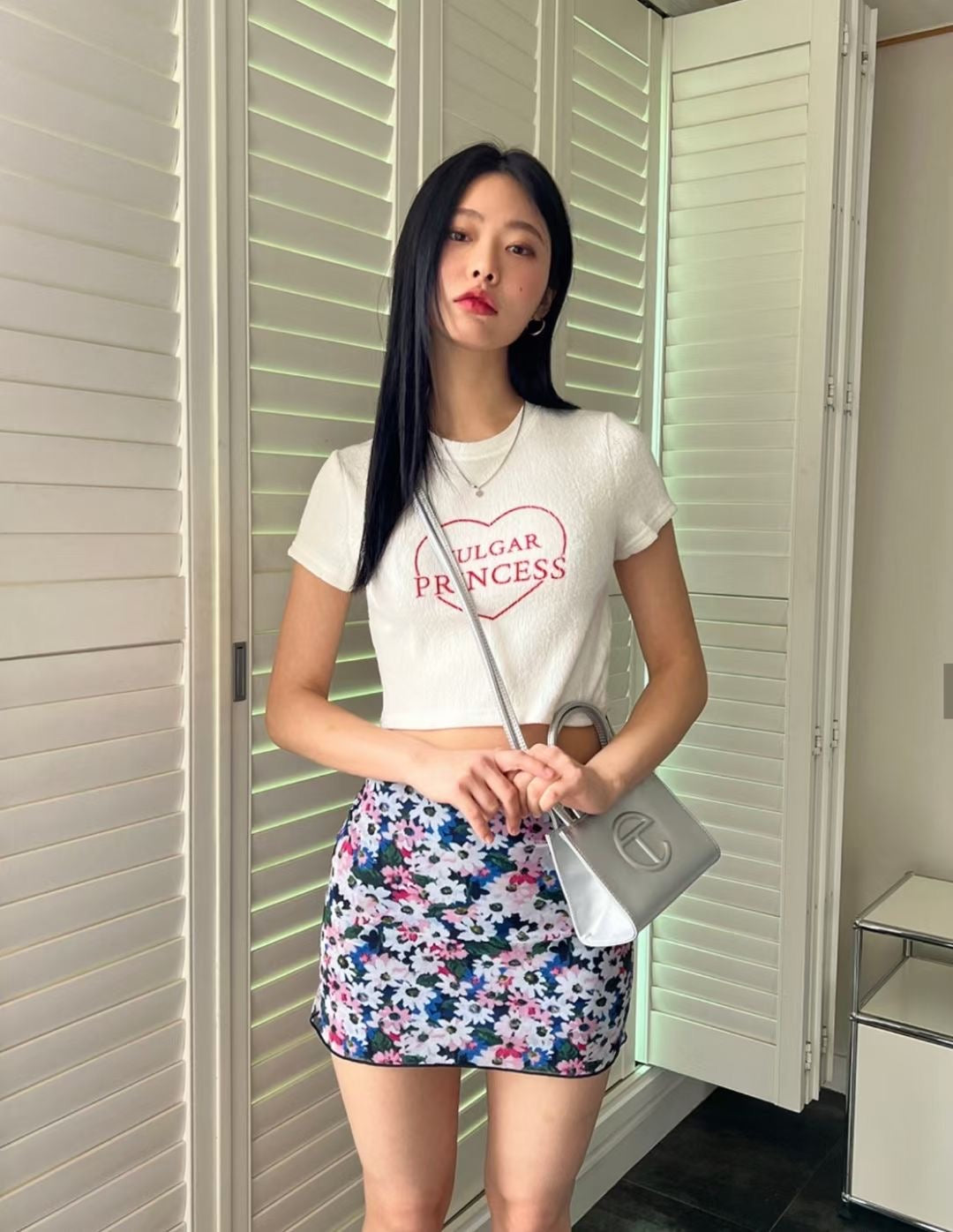 Vulgar Princess Crop T