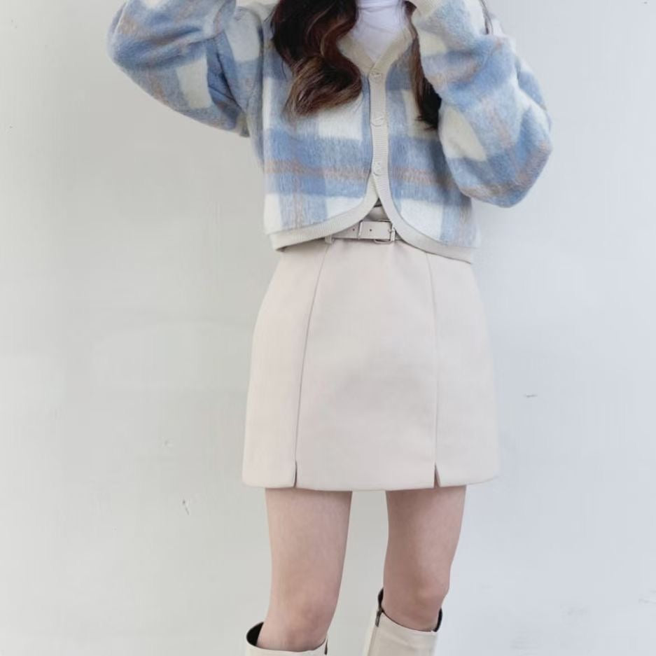 KR Checked Cardigans