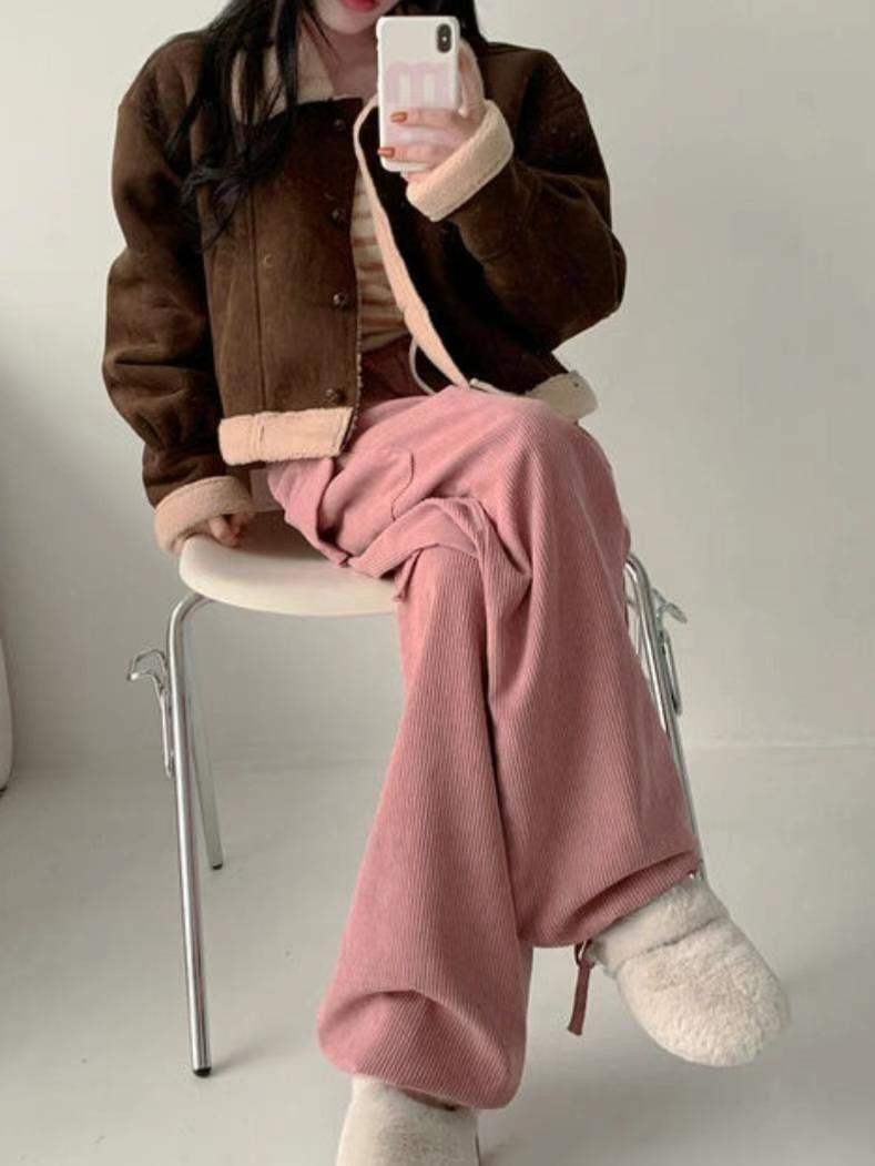 Corduroy Cargo Pants