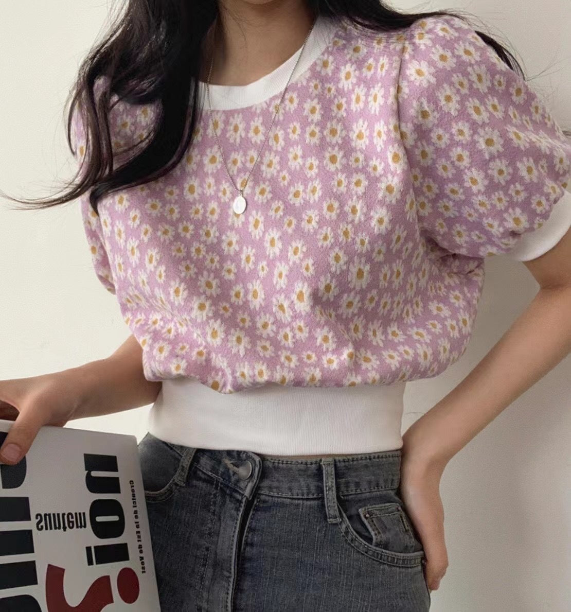 春日小雛菊Crop Top