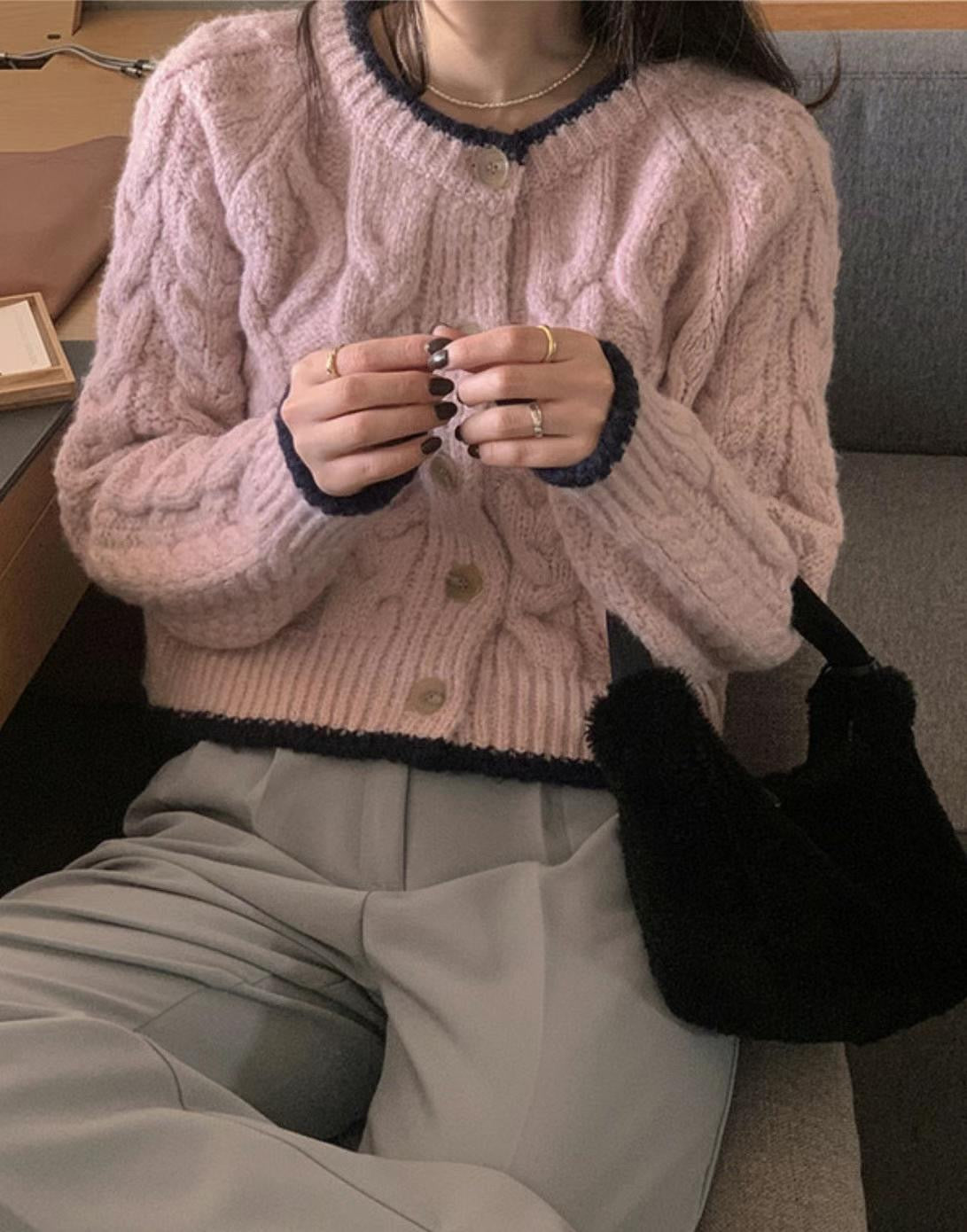 Doughnut Twist Cardigans