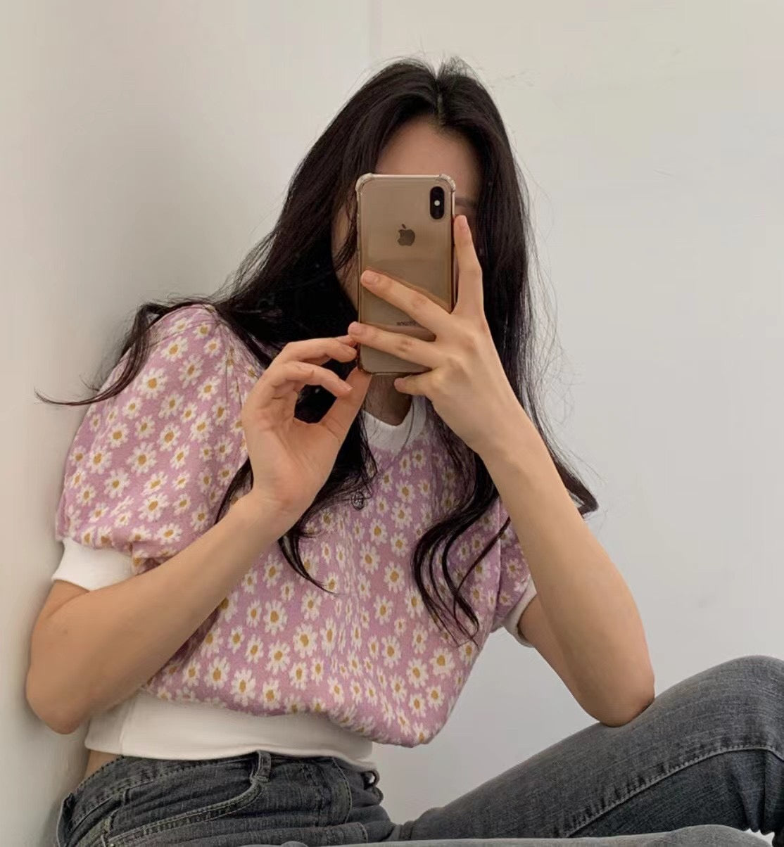 春日小雛菊Crop Top