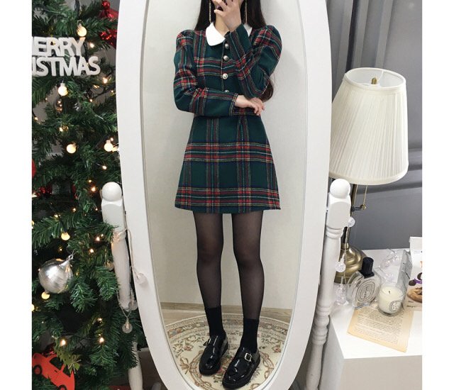 Christmas Vintage Dress