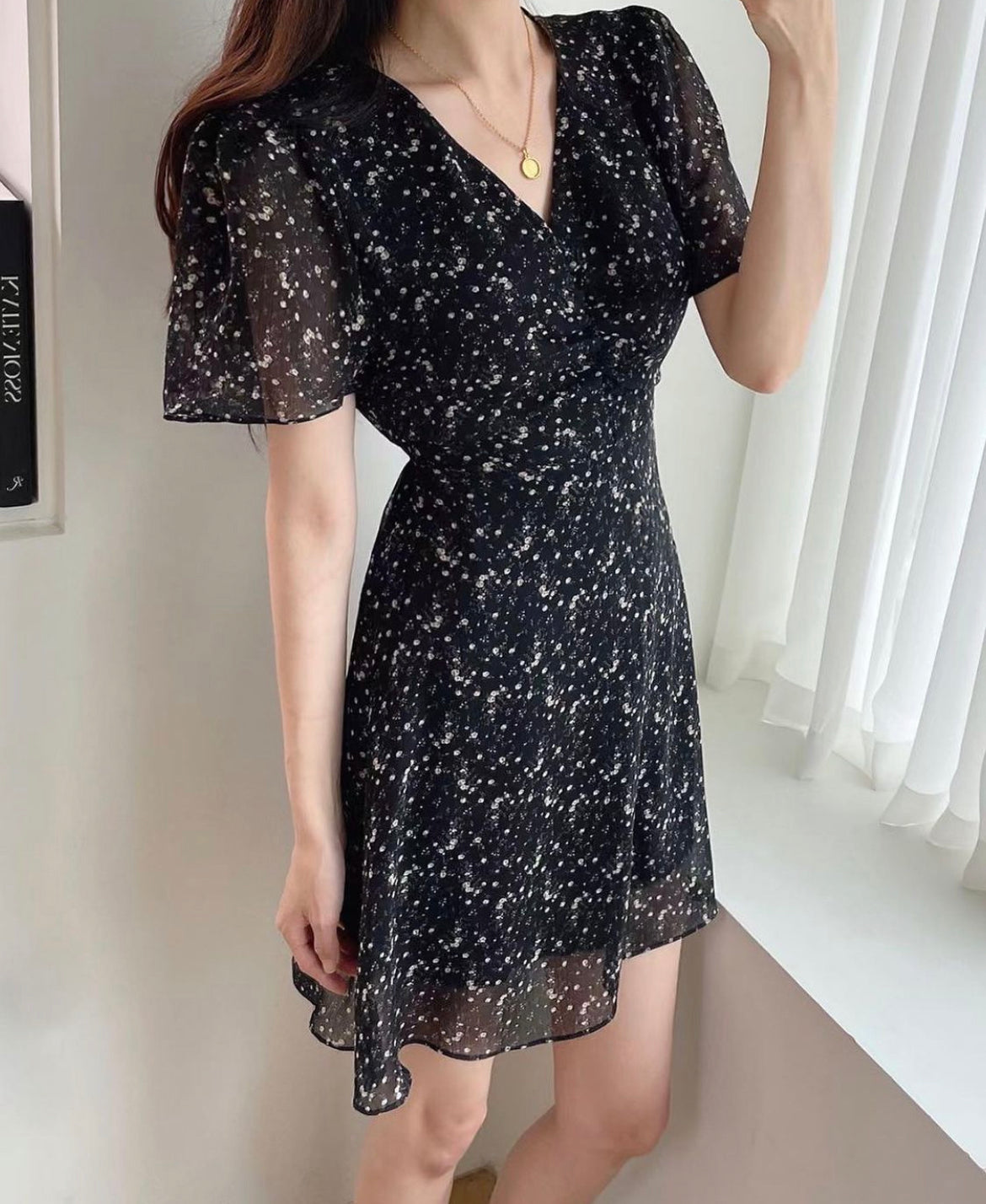 Romantic Jasmine Floral Dress