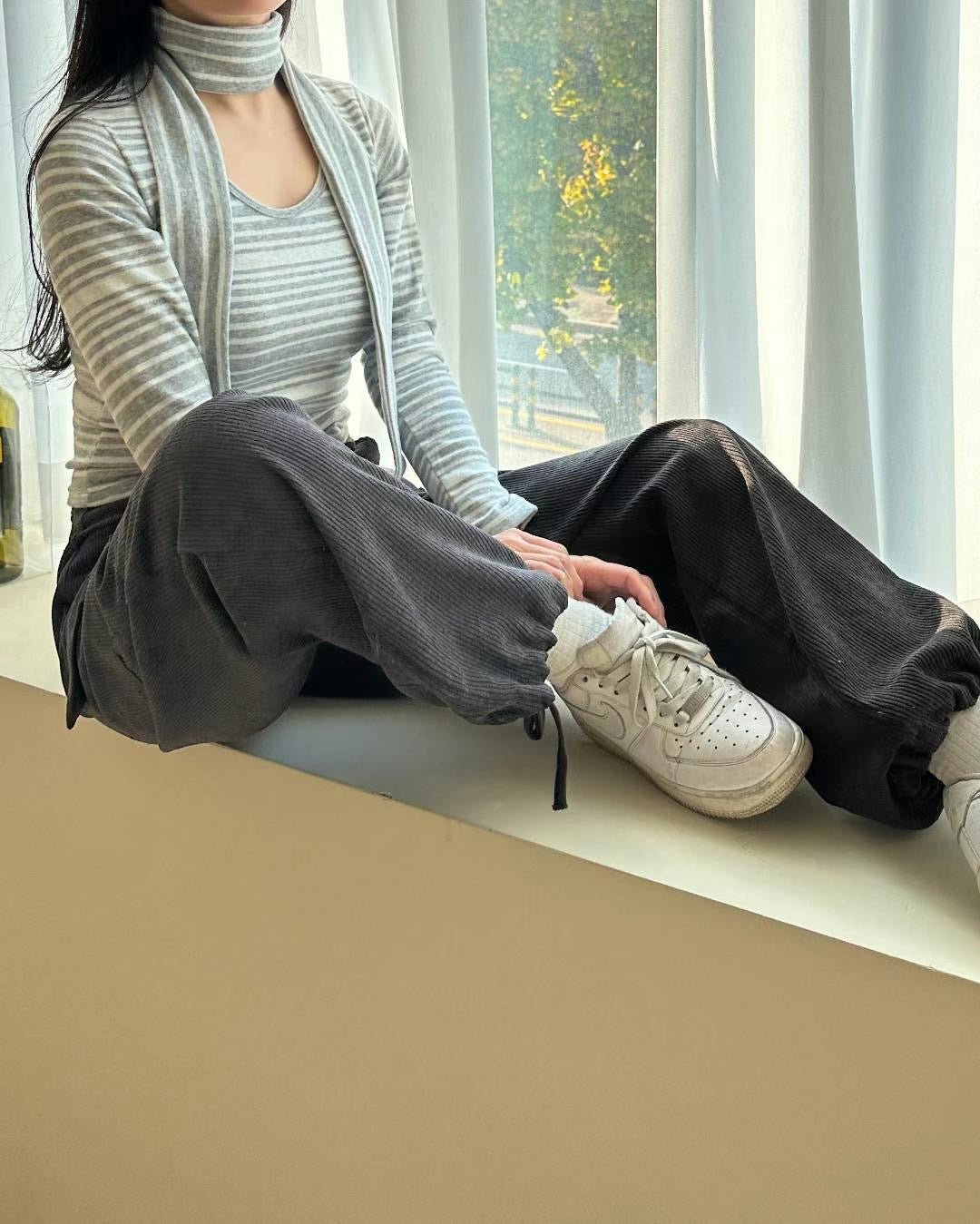 Corduroy Cargo Pants