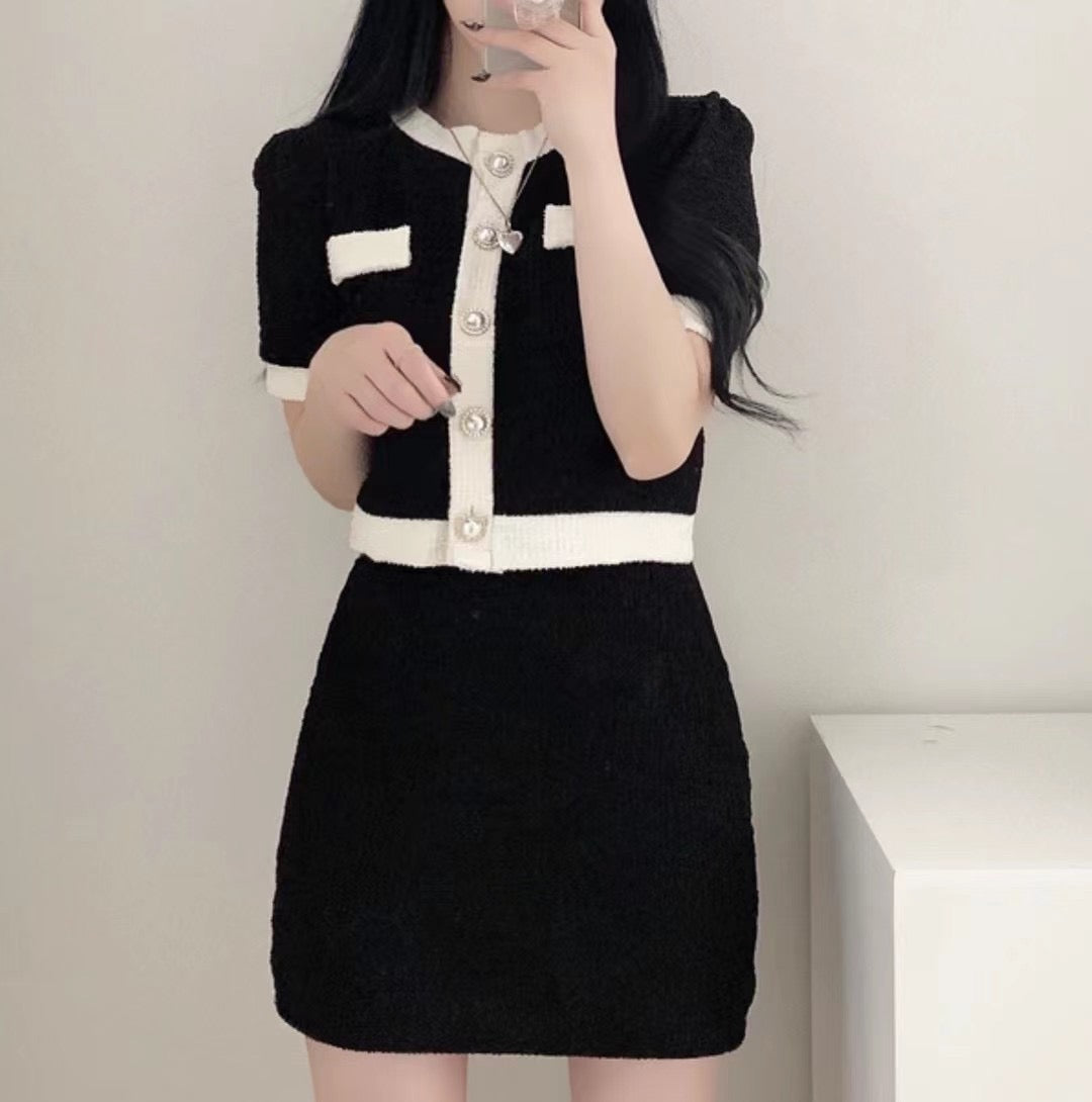 OL小香風貴氣套裝