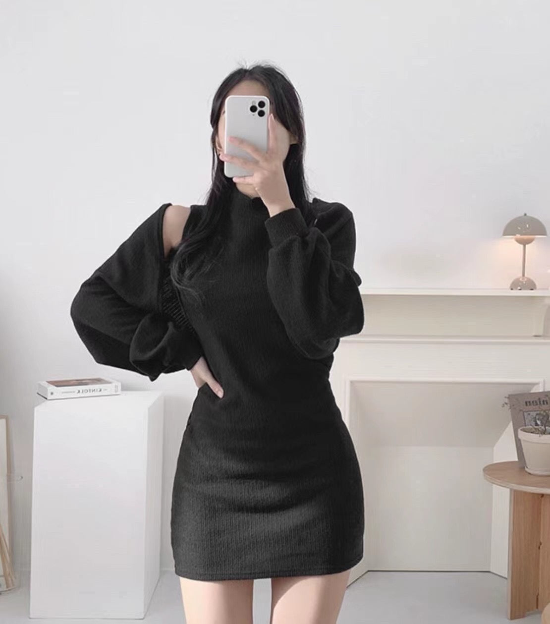 蝙蝠袖外套+背心Ops Set