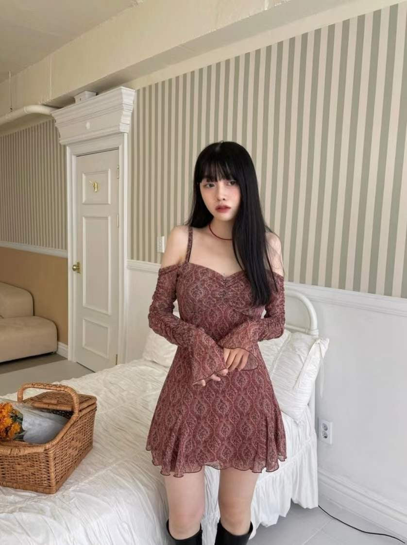 Vintage Wine Dress