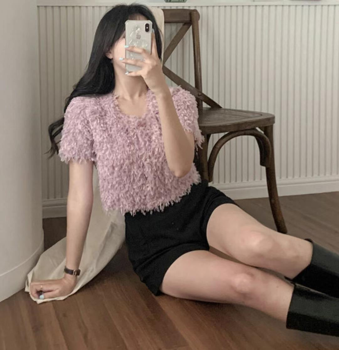 Fluffy Fancy Top