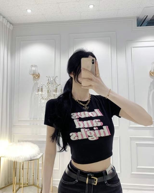 3D立體字母Lows&Highs Tee