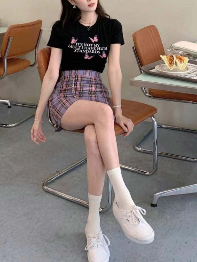 Butterfly Crop Tee