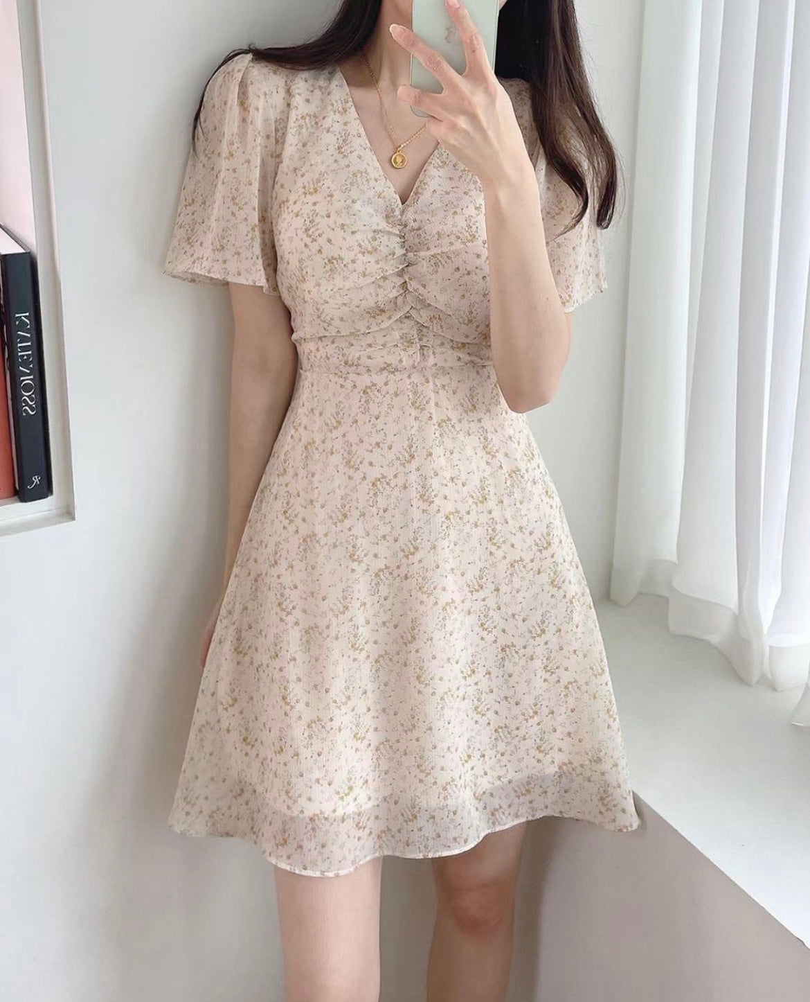 Romantic Jasmine Floral Dress