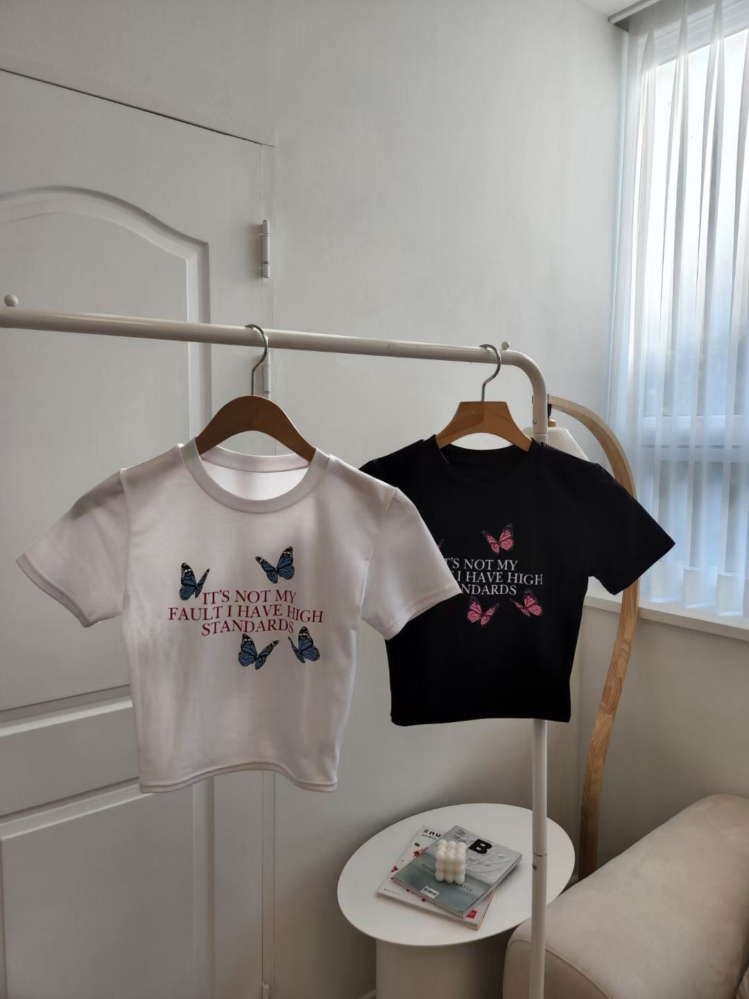 Butterfly Crop Tee