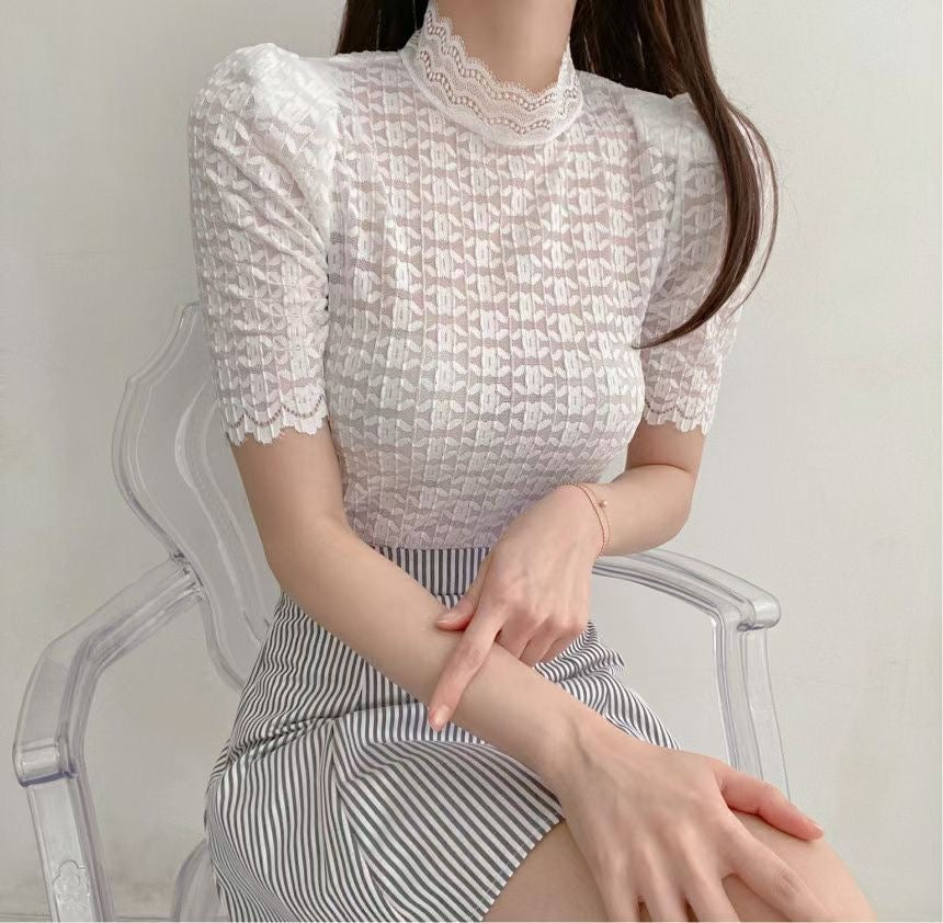 Romantic Woven Blouse