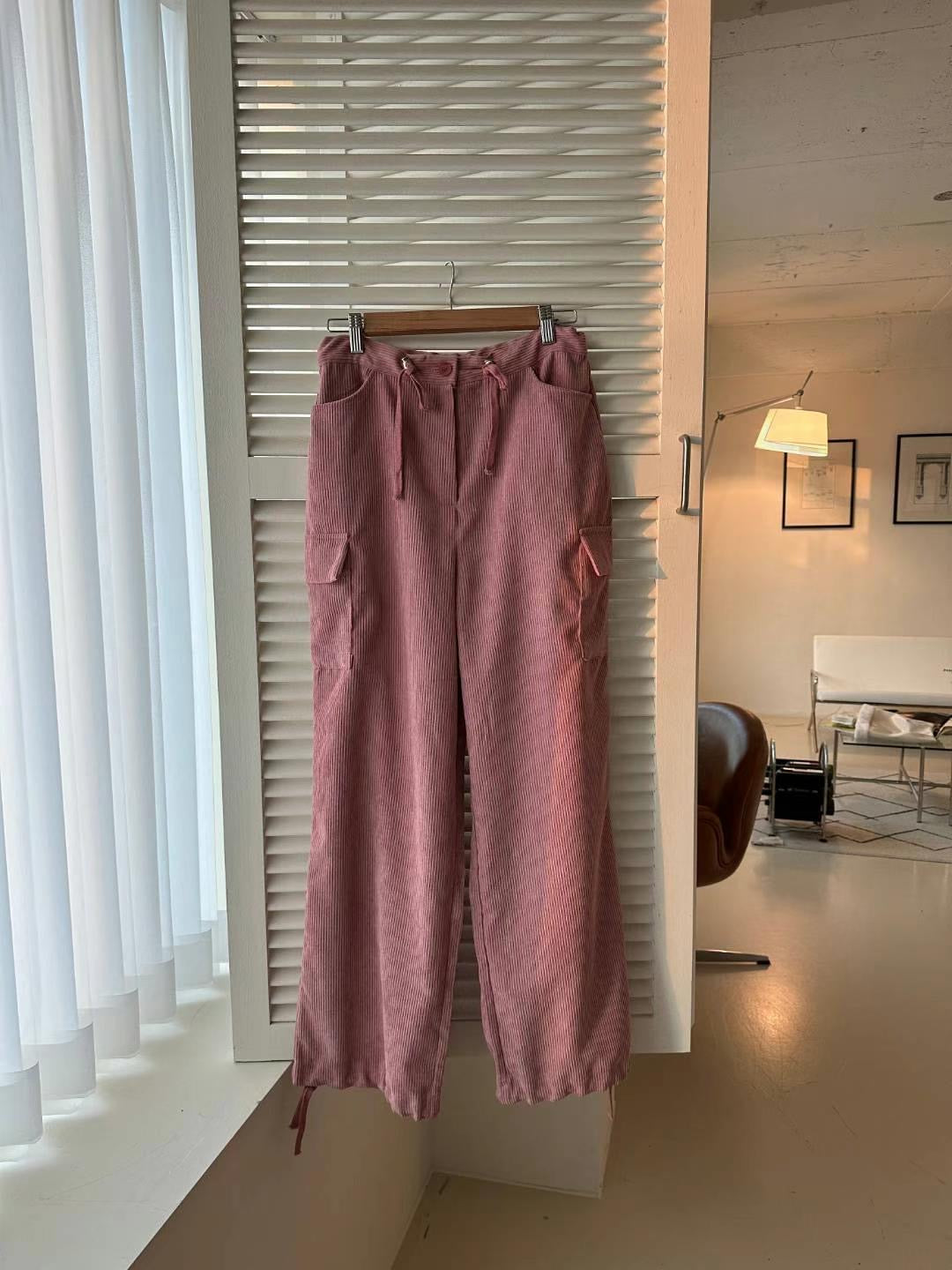 Corduroy Cargo Pants