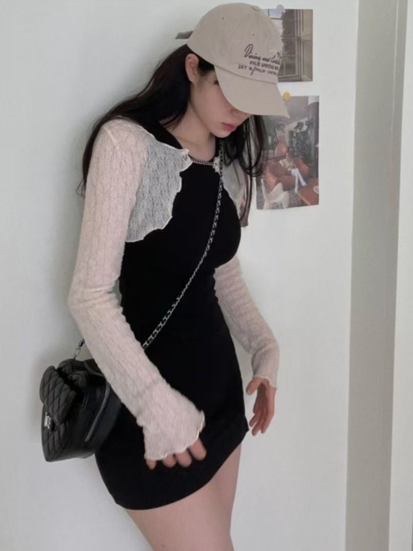 Back Open小露腰背心連身裙