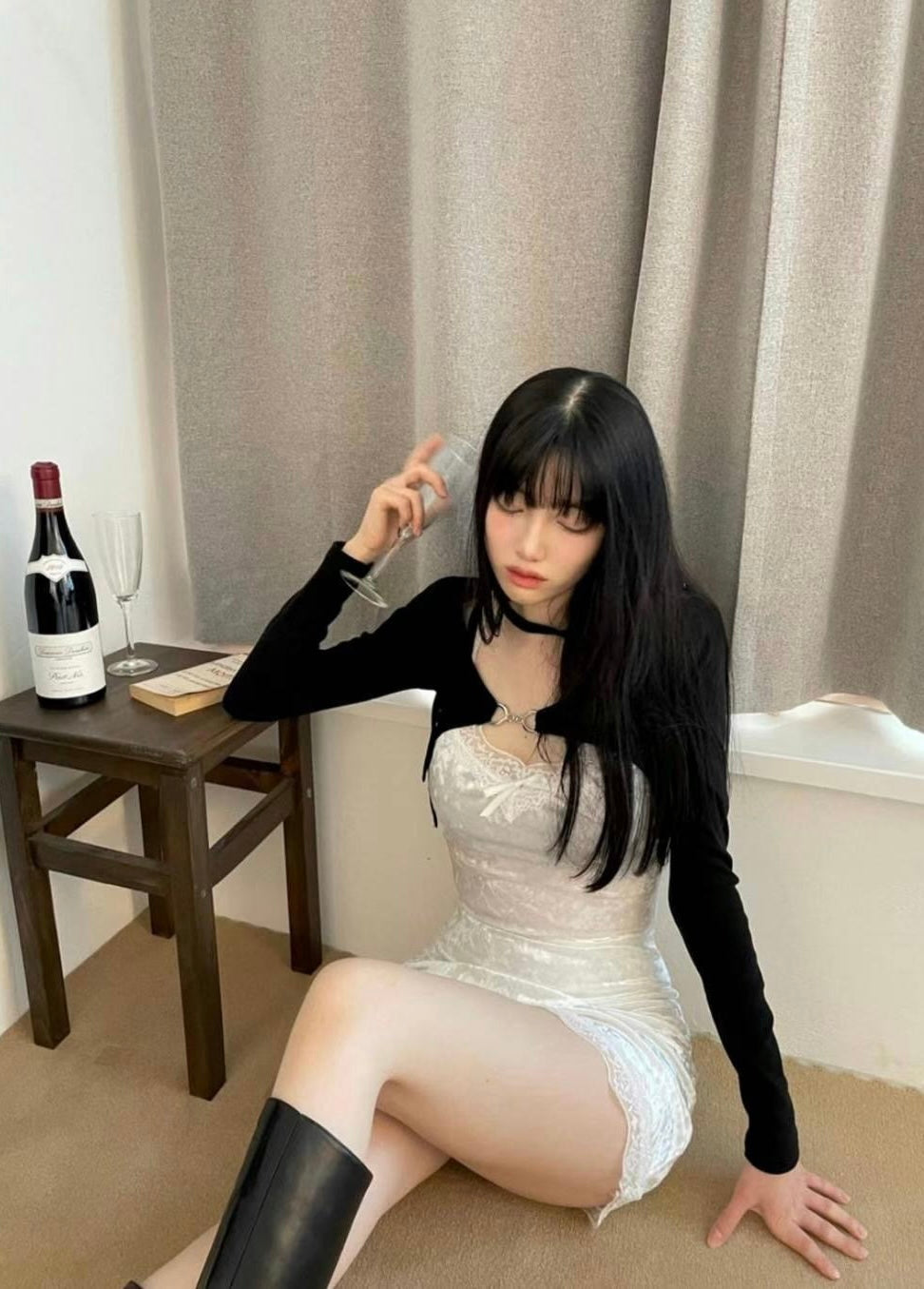 Pure Velvet Dress