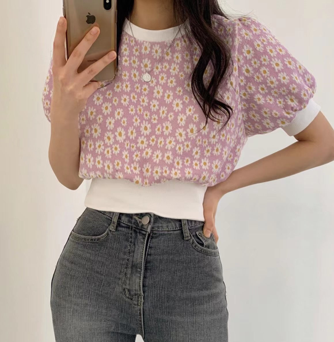 春日小雛菊Crop Top