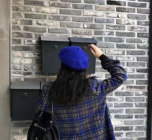 KR羊毛混紡貝雷帽
