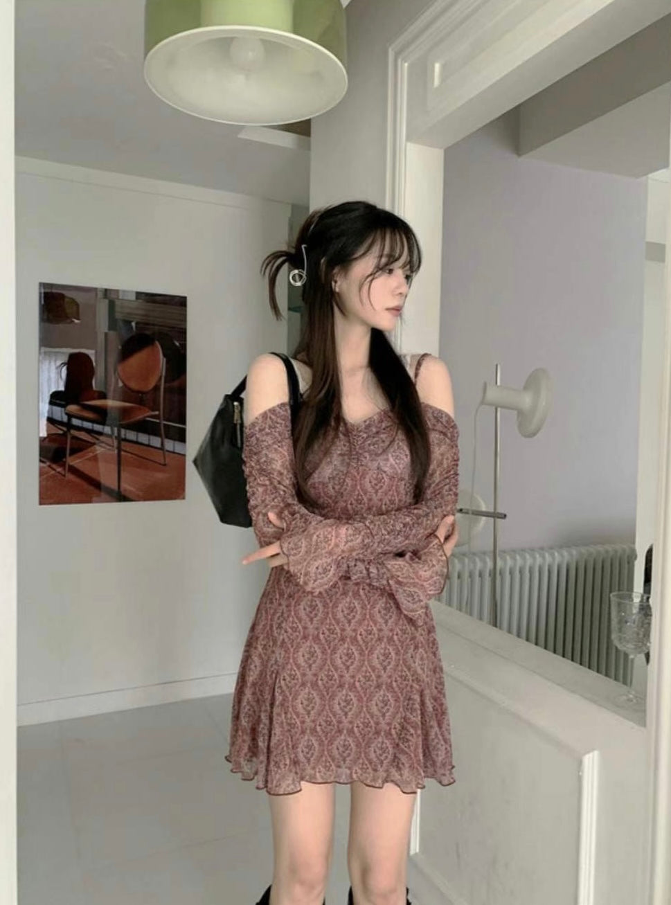 Vintage Wine Dress