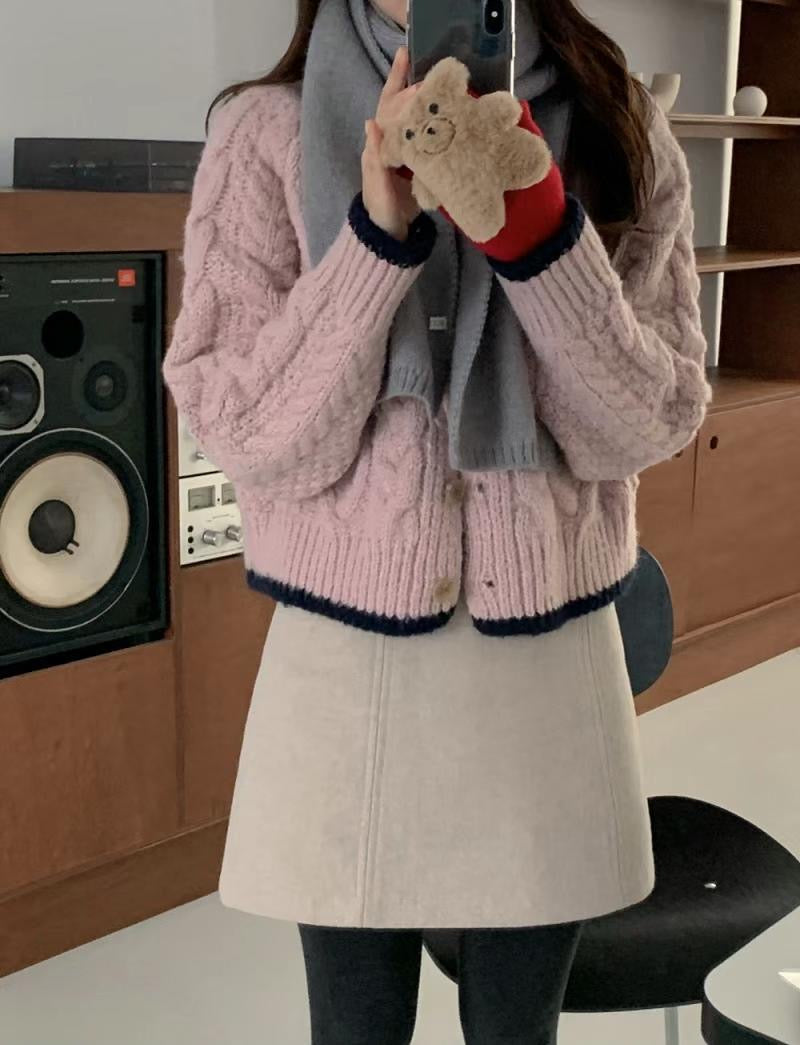 Doughnut Twist Cardigans