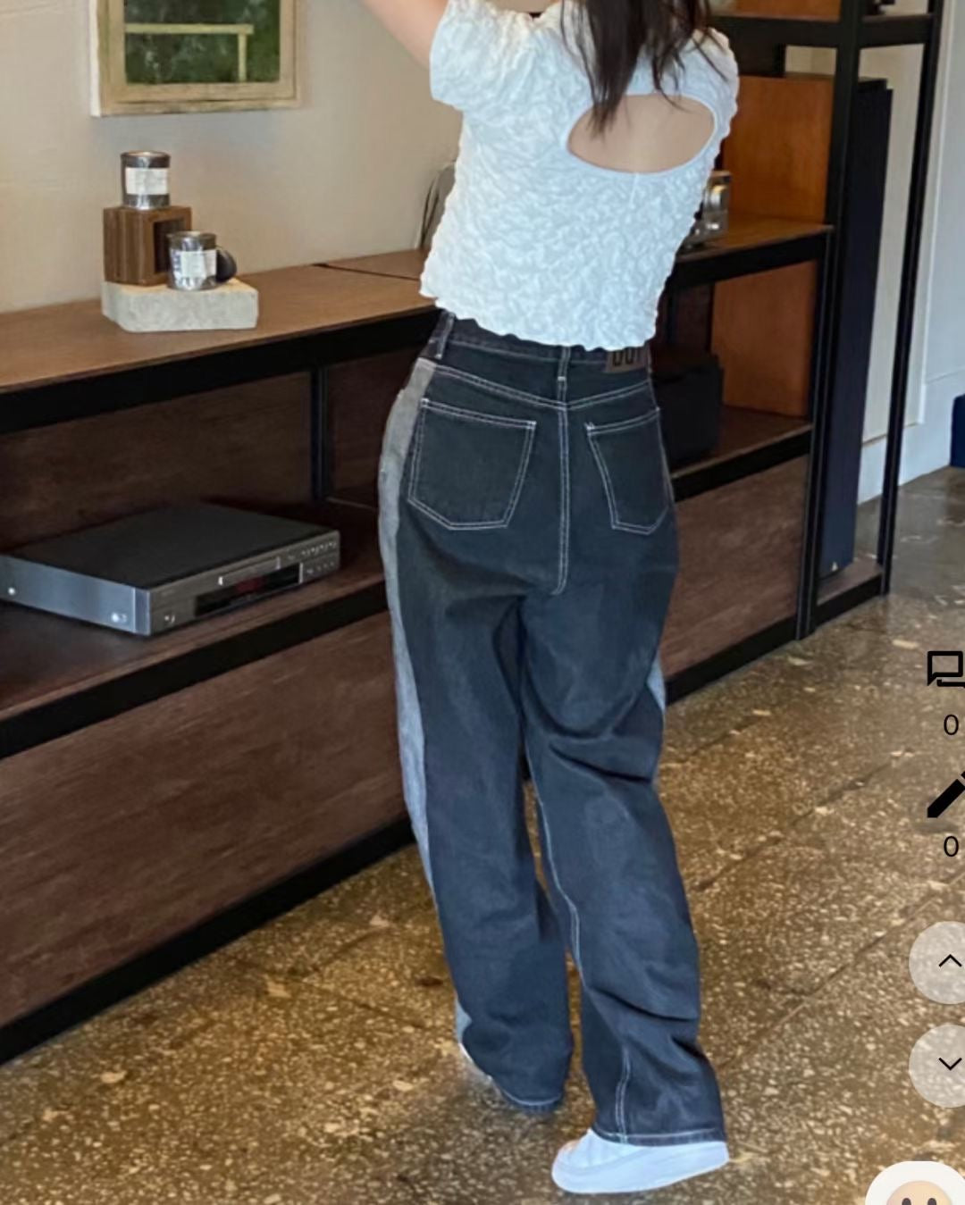 大露背皺皺Crop Top