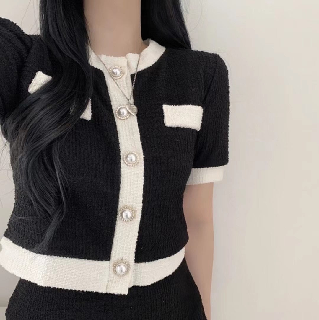 OL小香風貴氣套裝