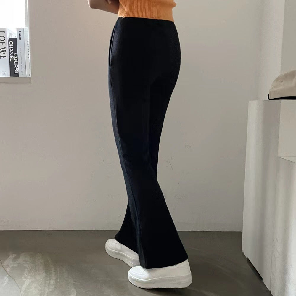 韓製超顯瘦喇叭褲