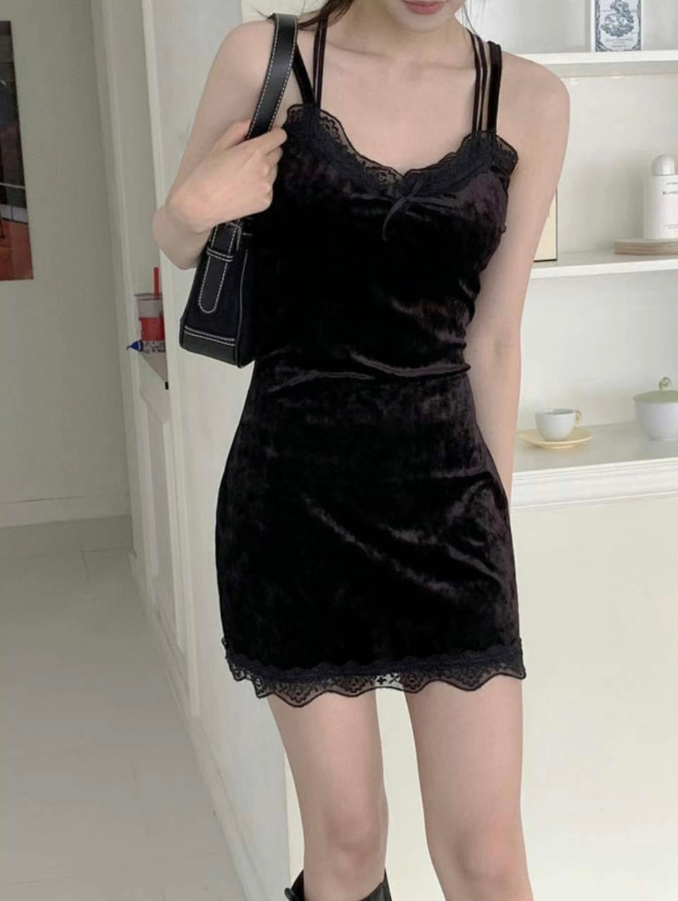 Pure Velvet Dress