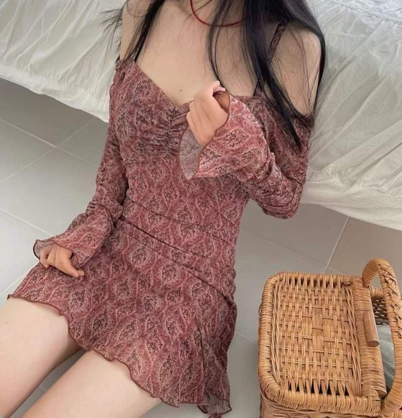 Vintage Wine Dress