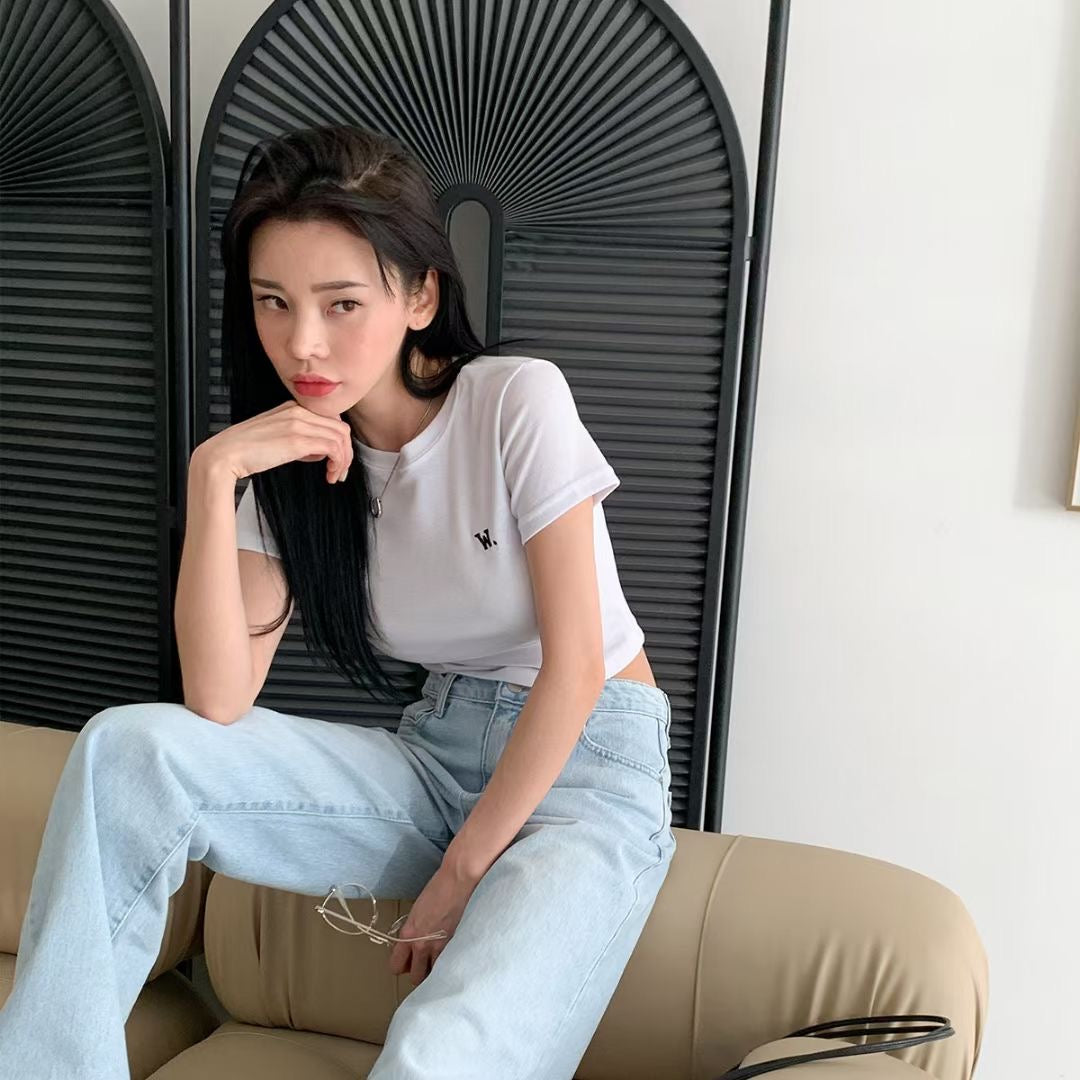 Logo W. Crop Tee