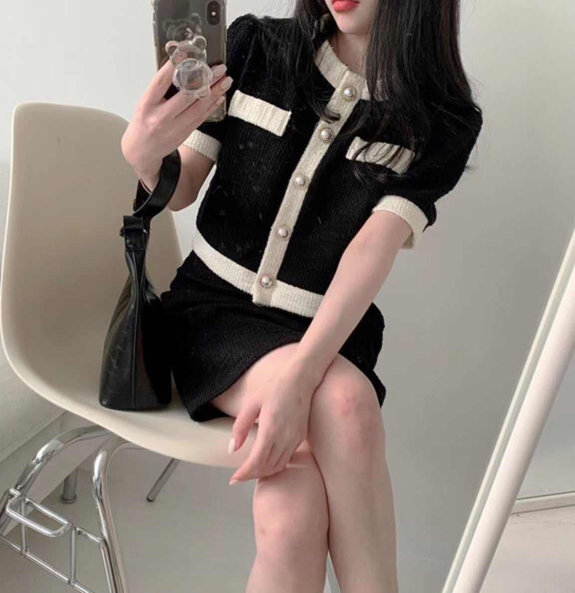 OL小香風貴氣套裝