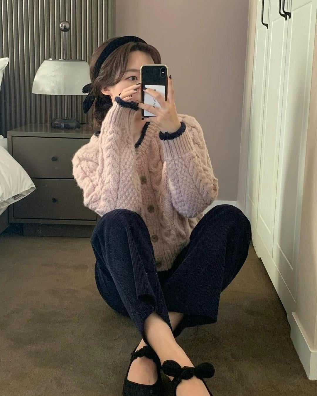 Doughnut Twist Cardigans