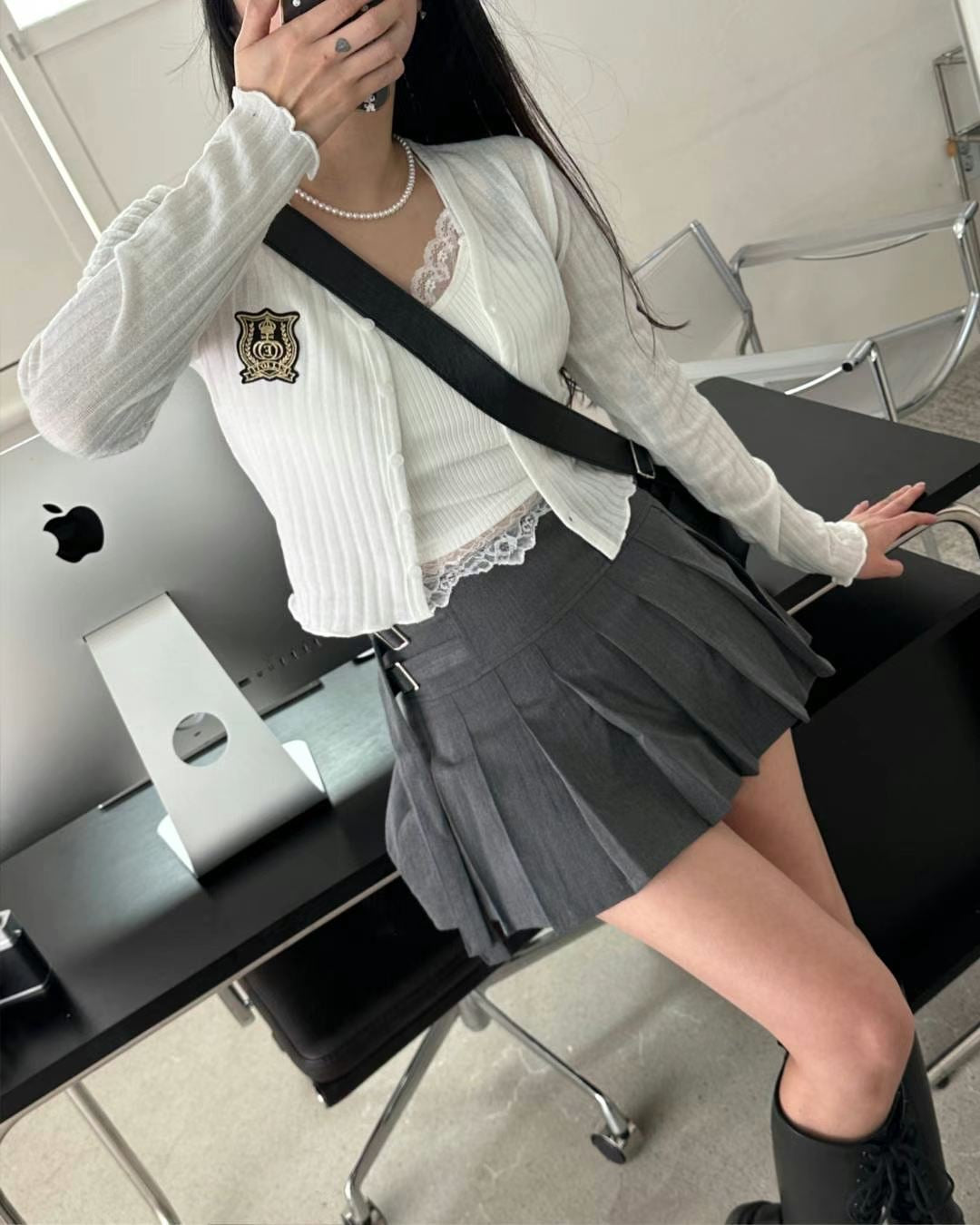 Korean Emblem Cardigans