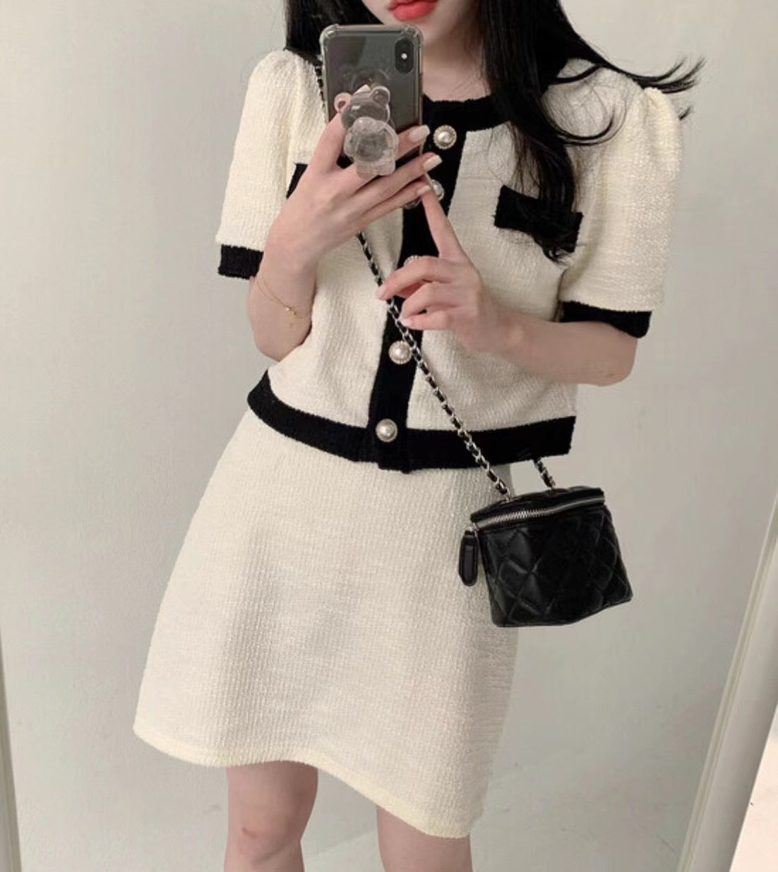 OL小香風貴氣套裝