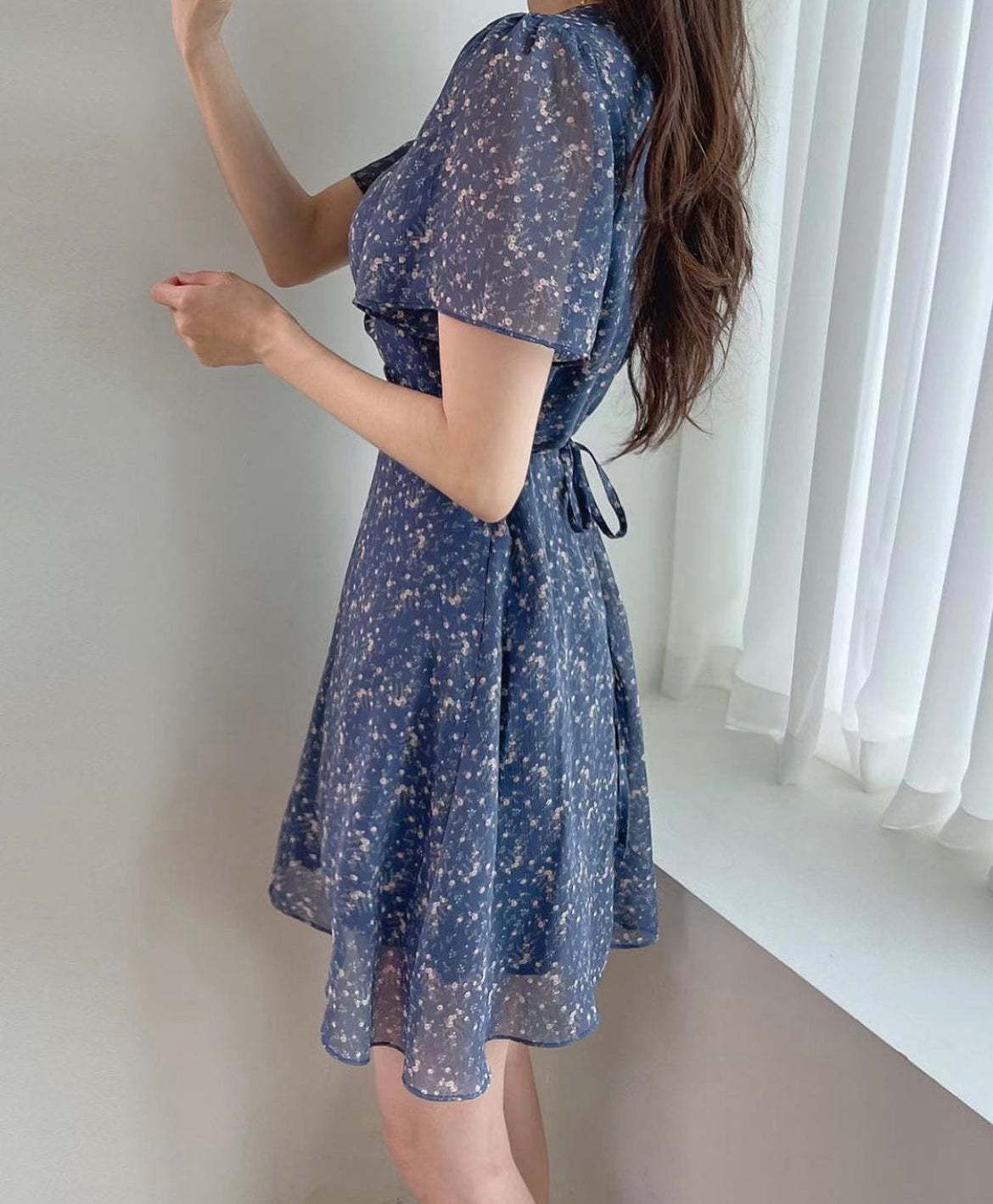 Romantic Jasmine Floral Dress