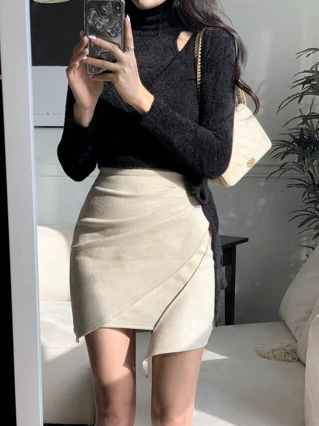 氣質開衩女神裙