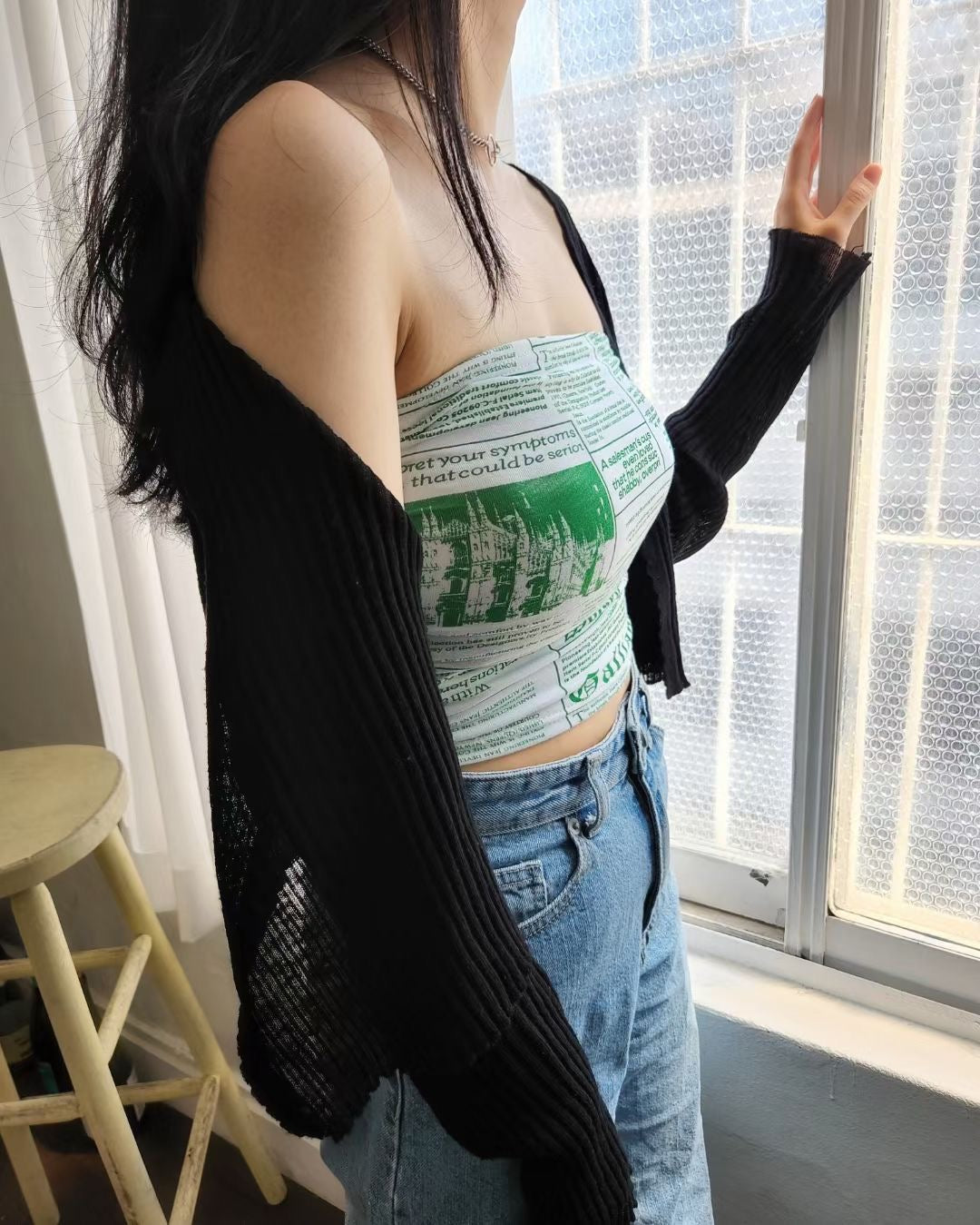 Vintage Paper Tank Top