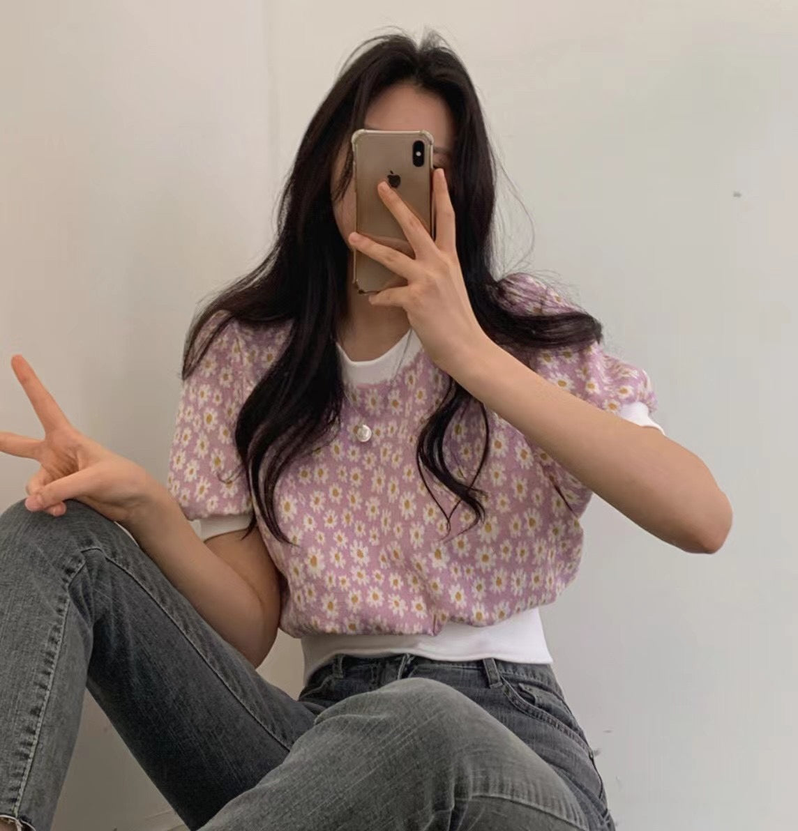 春日小雛菊Crop Top