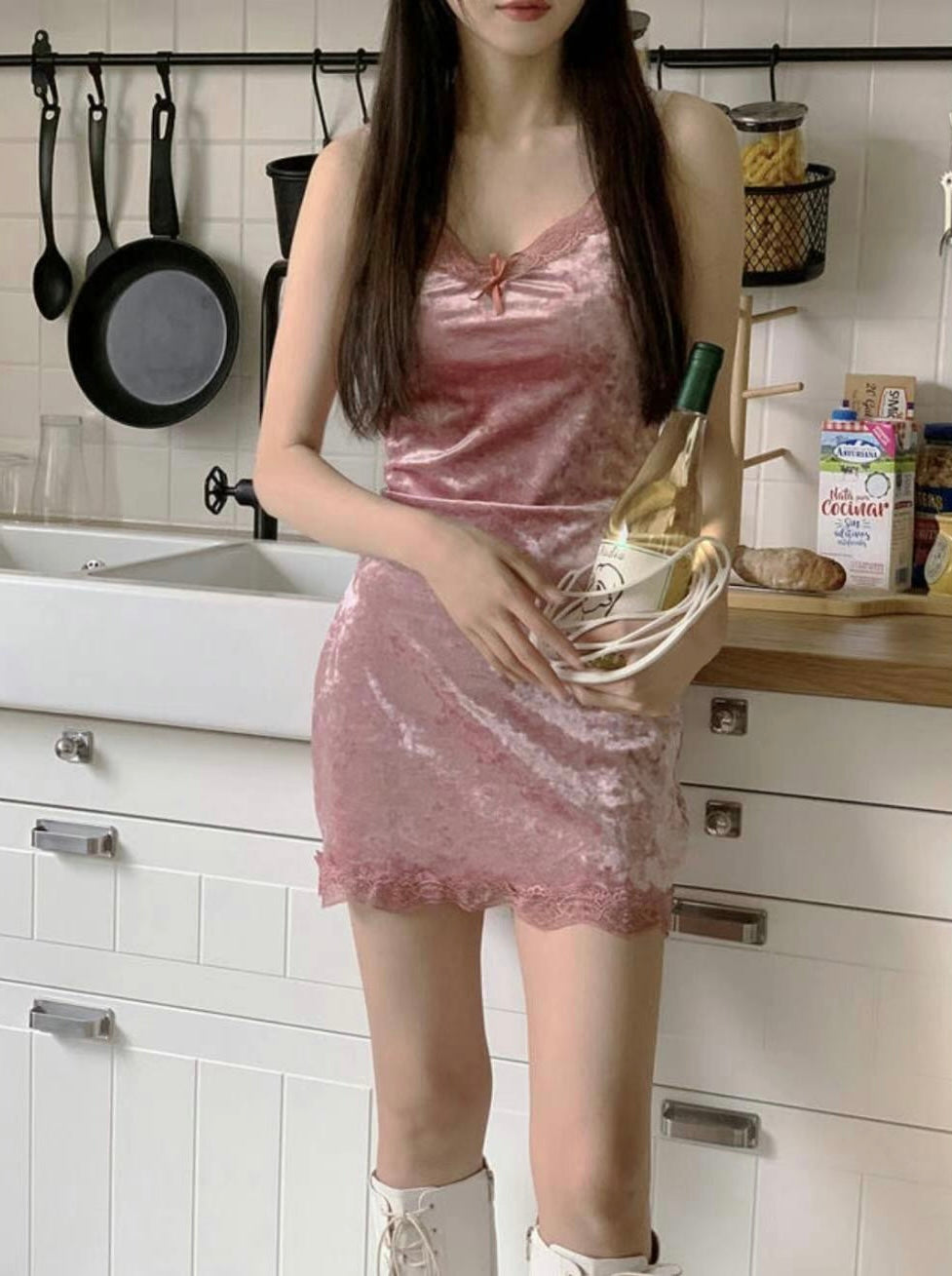 Pure Velvet Dress
