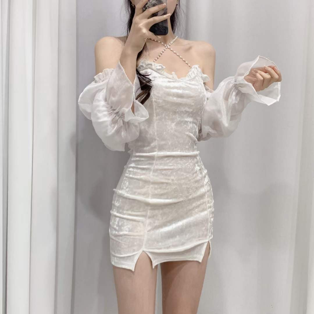Velvet Pearl Dress