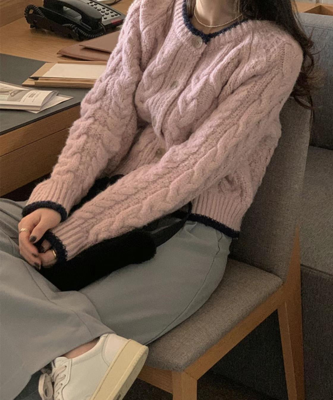 Doughnut Twist Cardigans