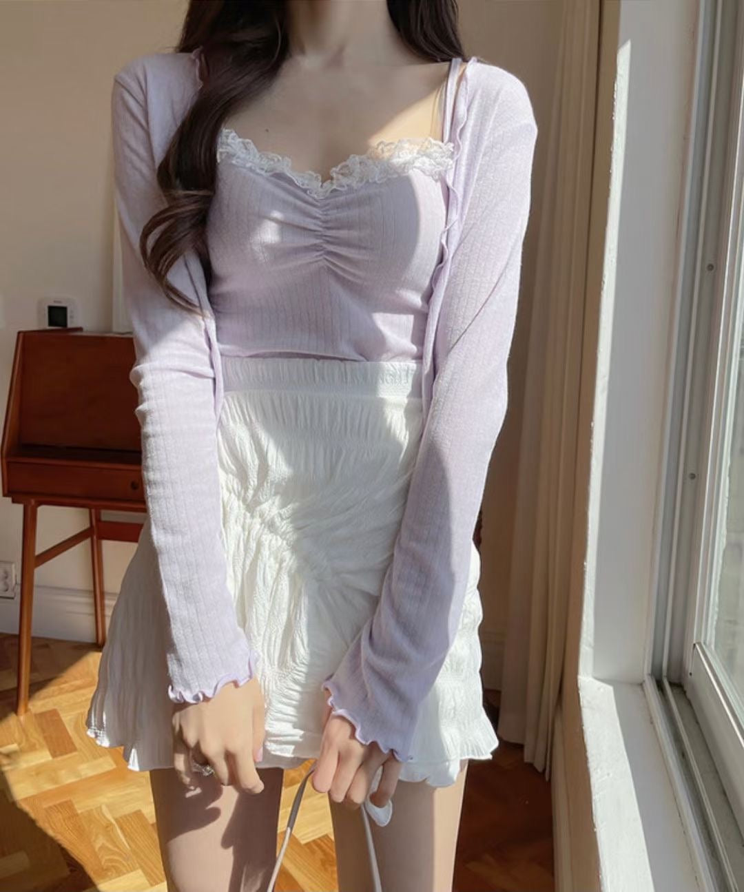 小性感lace吊帶Set