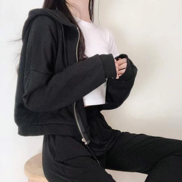 純棉拉鍊外套