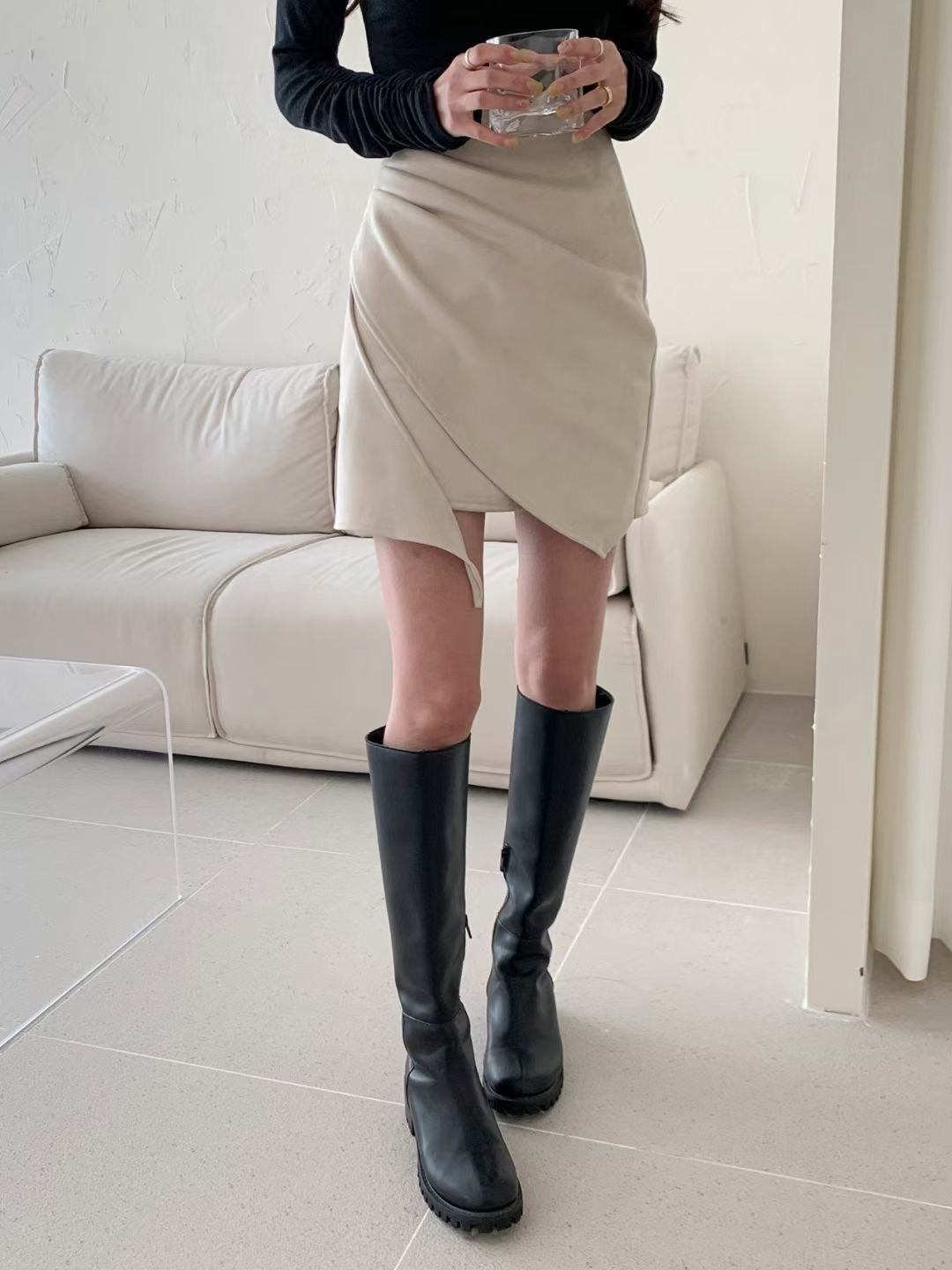 氣質開衩女神裙