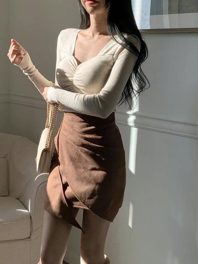 氣質開衩女神裙