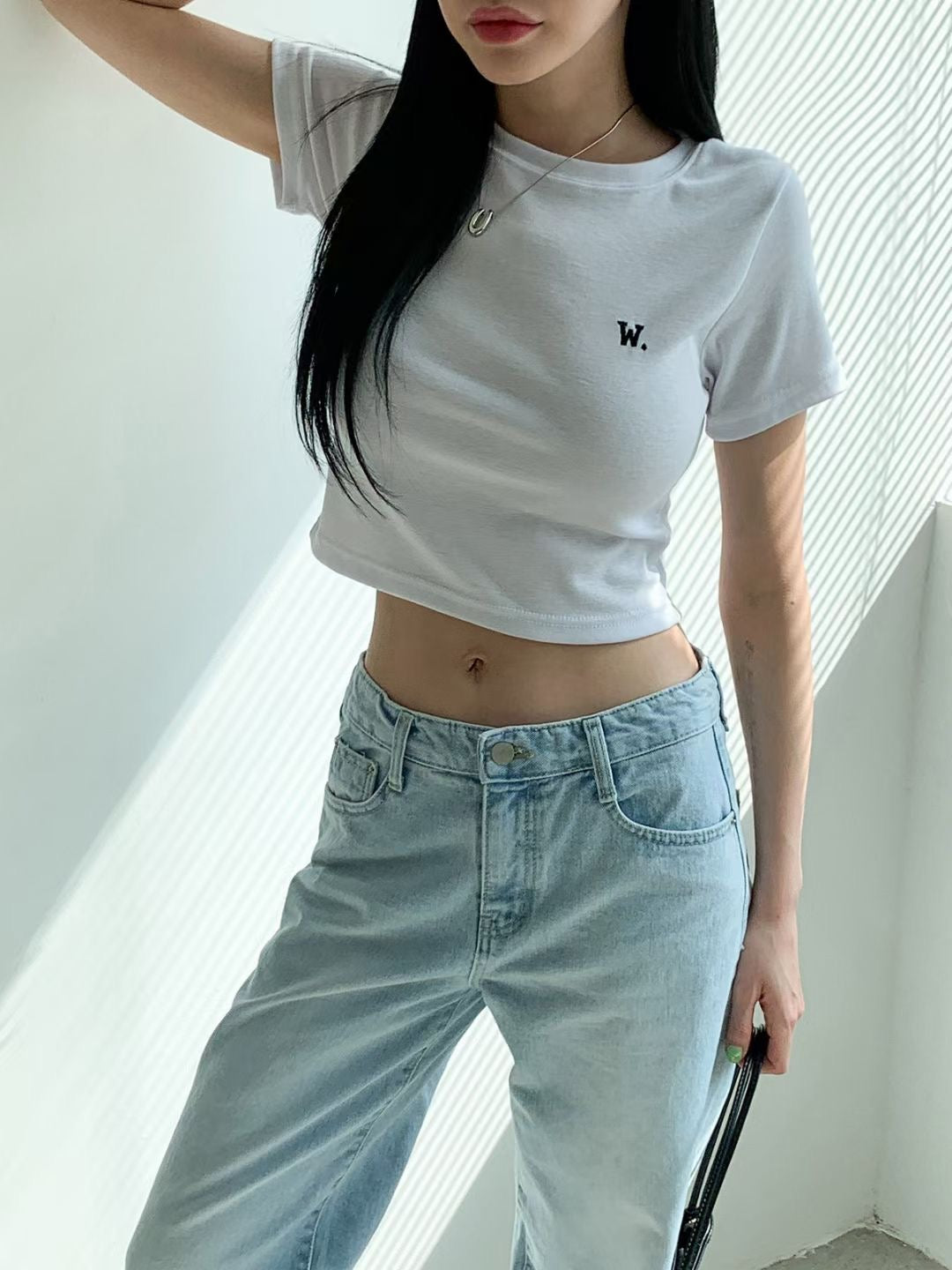 Logo W. Crop Tee